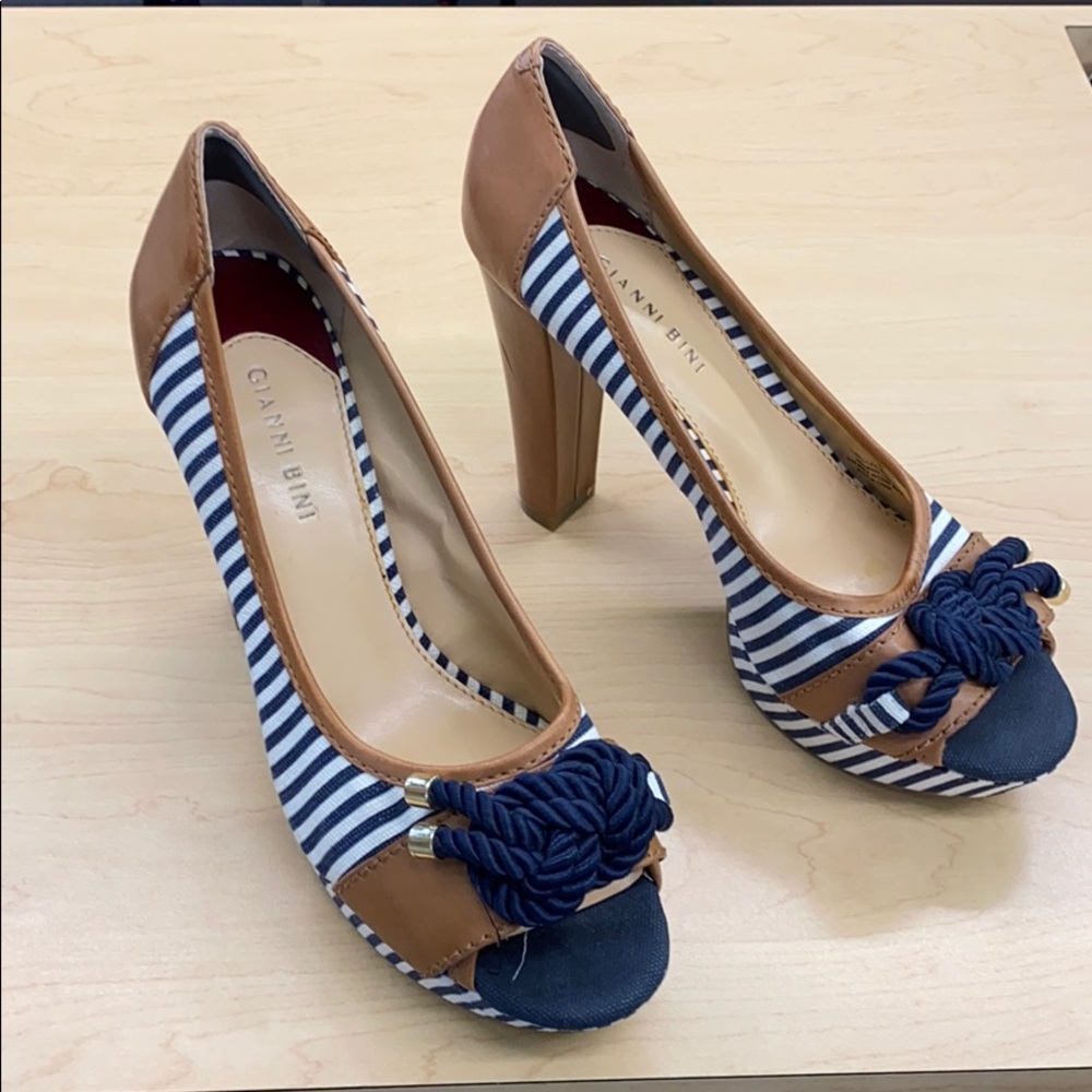 Gianni Bini Sailor Style High Heels